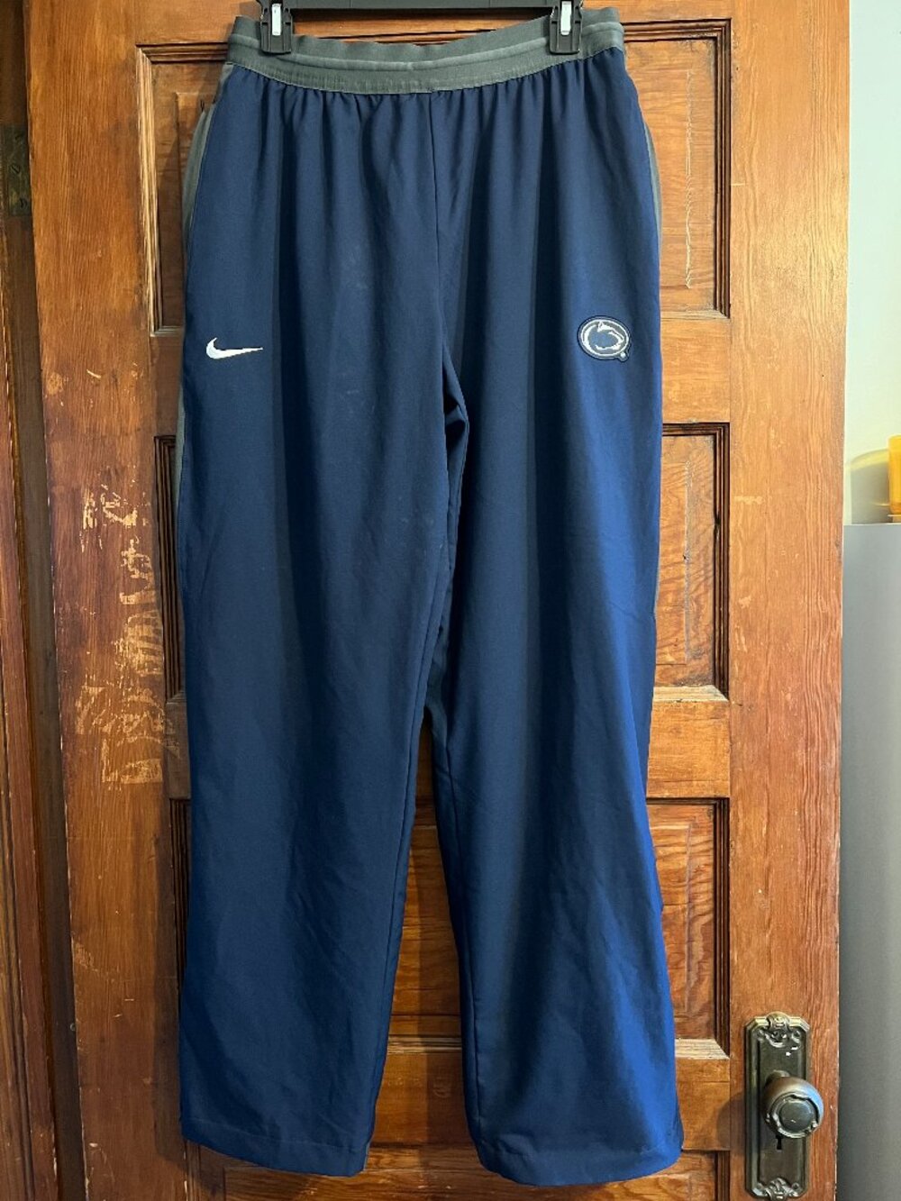 Team Issued Nike Penn State Football Dri Fit Pants Men's L Training